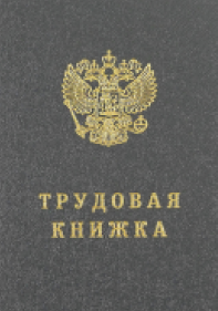 Изображение трудовой книжки.